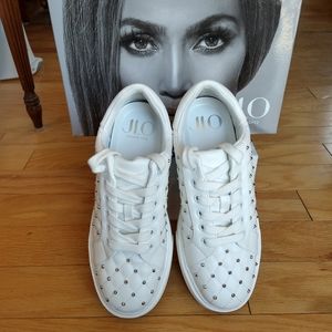 JLO Alyona Studded Sneakers 7.5